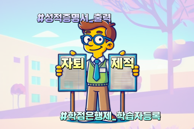 대학교 제적 자퇴