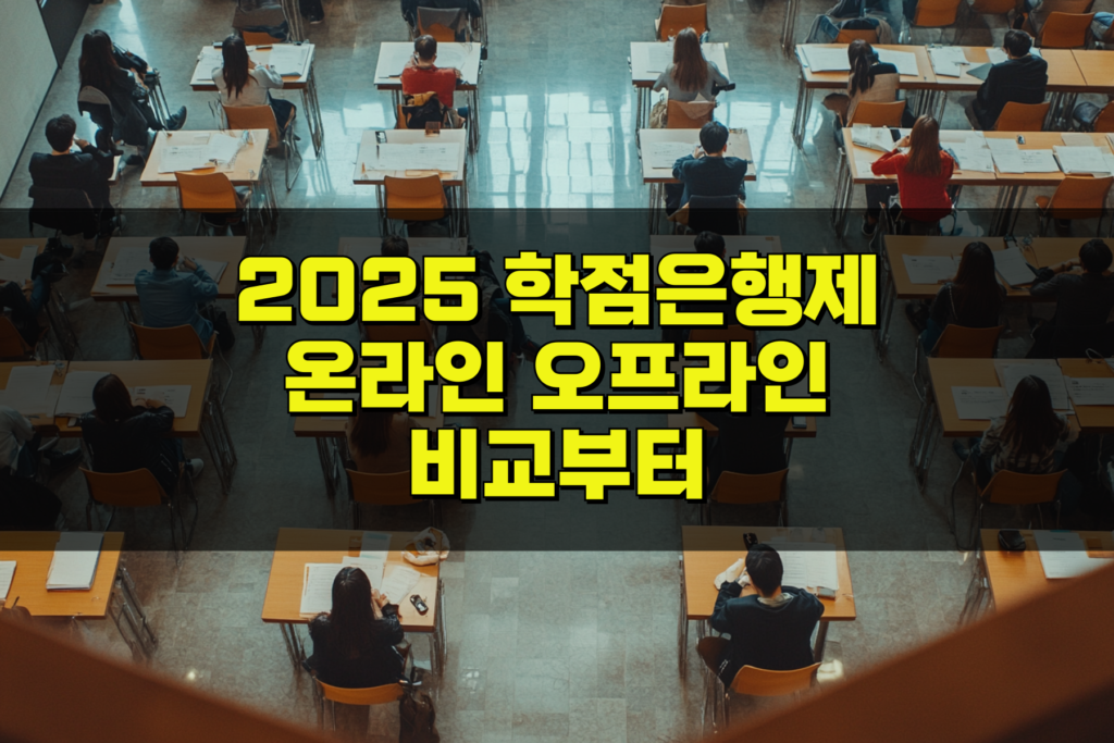 2025 학점은행제 비용