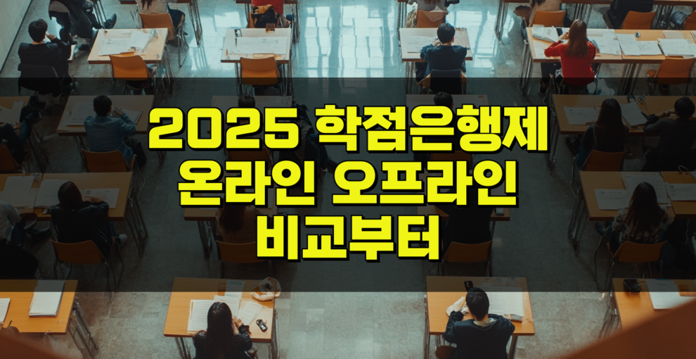 2025 학점은행제 비용 원격 vs 대학부설 평생교육원 비교