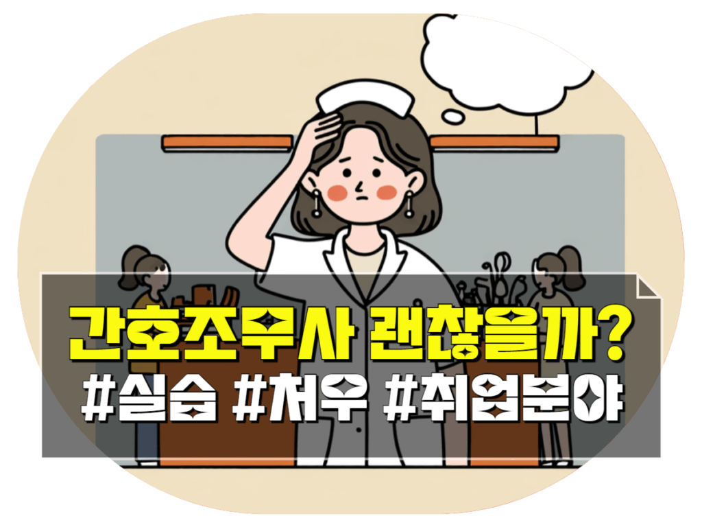 간호조무사 자격증 실습 후기