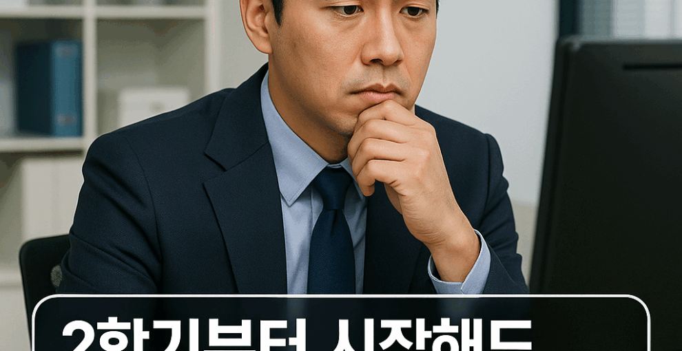 국가평생교육진흥원 2학기 평생교육원 수강신청 주의사항 3가지