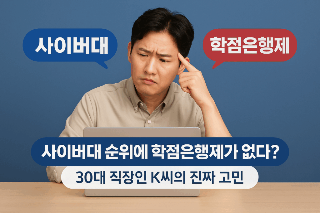 사이버대학교 순위 학점은행제