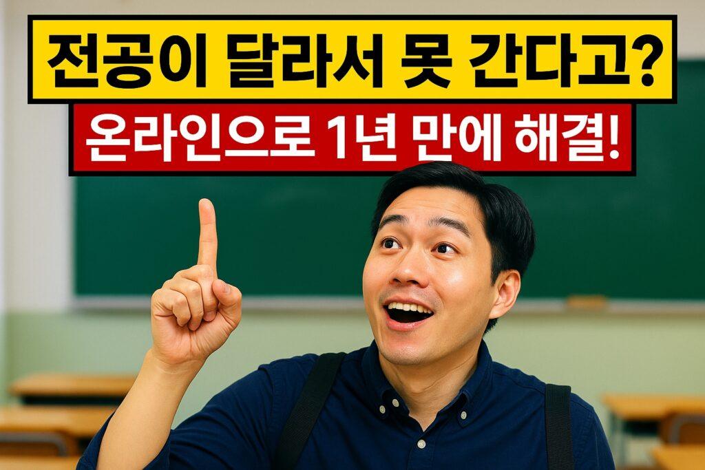 직장인 야간대학원 영어영문학 교육대학원