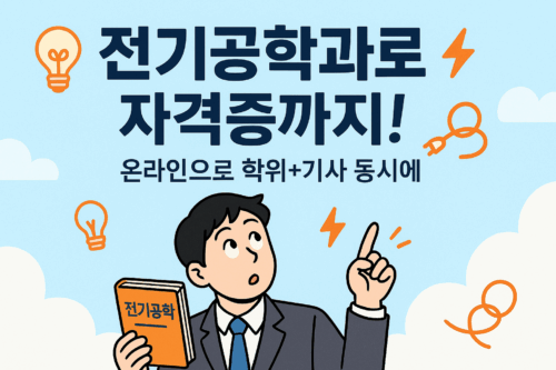 학점은행제 전기공학과 사회에서 인정될까? 온라인 졸업장 취득방법까지