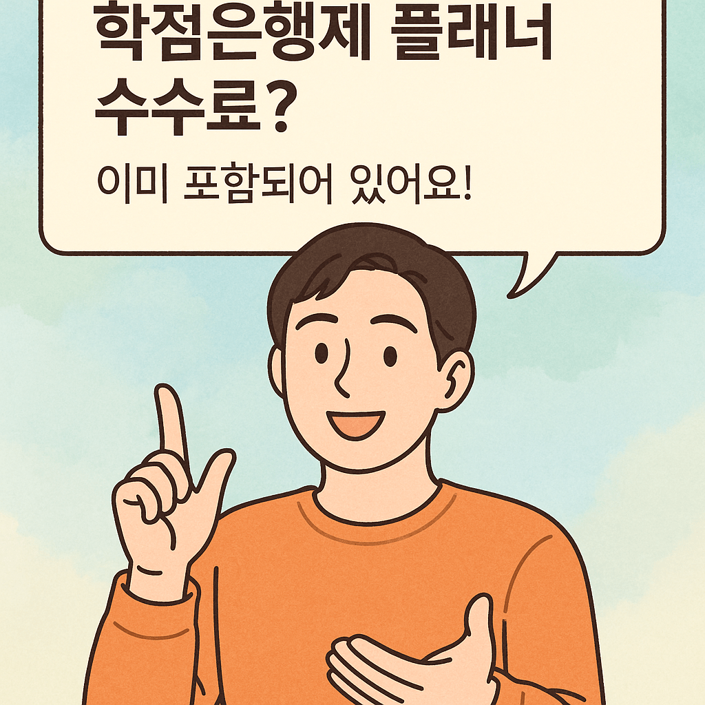 학점은행제 플래너 수수료